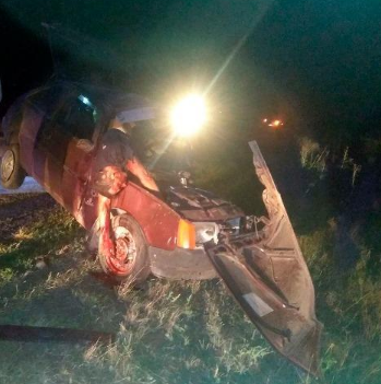 На Херсонщине произошло жуткое ДТП: водитель “Таврии” выехал на “встречку”, столкнулся с автомобилем и погиб на месте (ФОТО 18+)