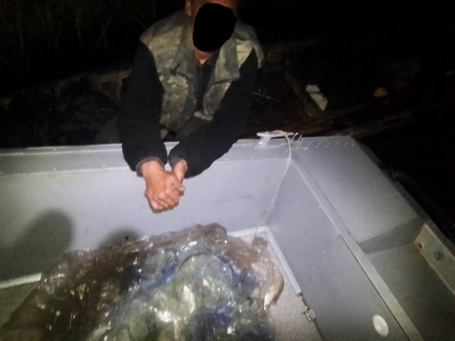 На Херсонщине за неделю сотрудники рыбоохранного патруля выявили более полутора центнера браконьерского улова