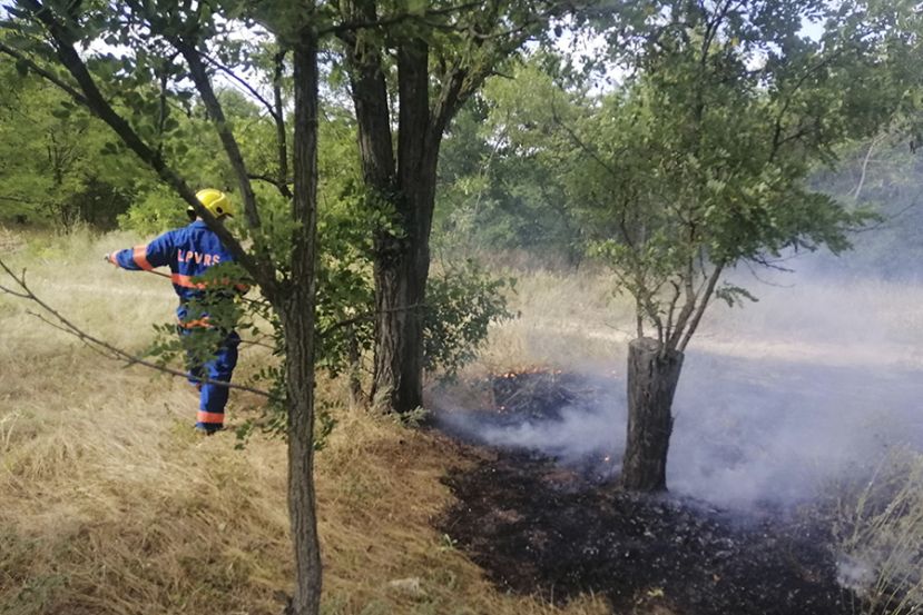 Жаркая осень на Херсонщине: пожары в экосистемах не утихают