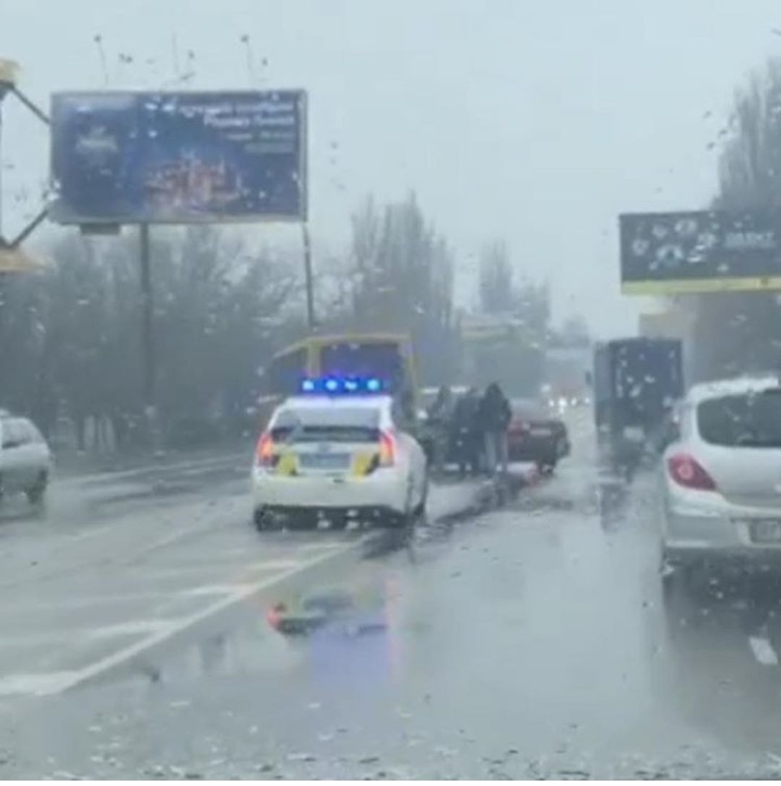 На Николаевском шоссе случилось 