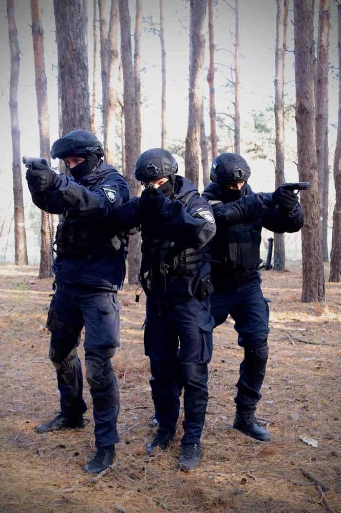 В Олешковском лесу тренировался спецназ