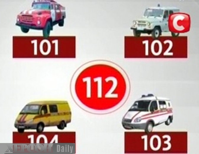 Служба 112 рисунки