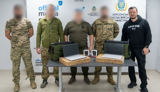 Війсковим на Херсонщині передали засоби радіоелектронної боротьби широкого спектру дії