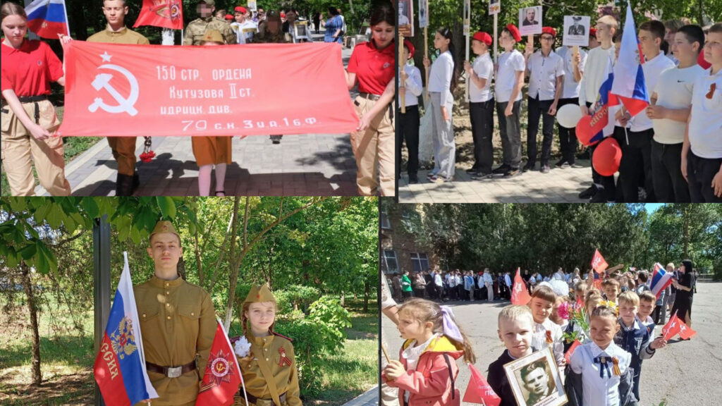 Росіяни почали святкувати “День перемоги” на лівобережжі Херсонщини на тиждень раніше