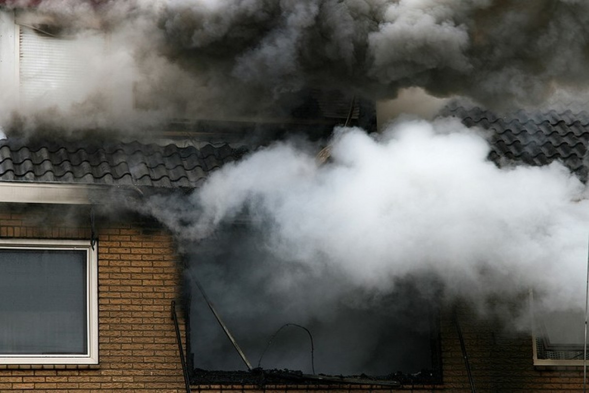 Пожар в Комсомольском районе Ивановской области