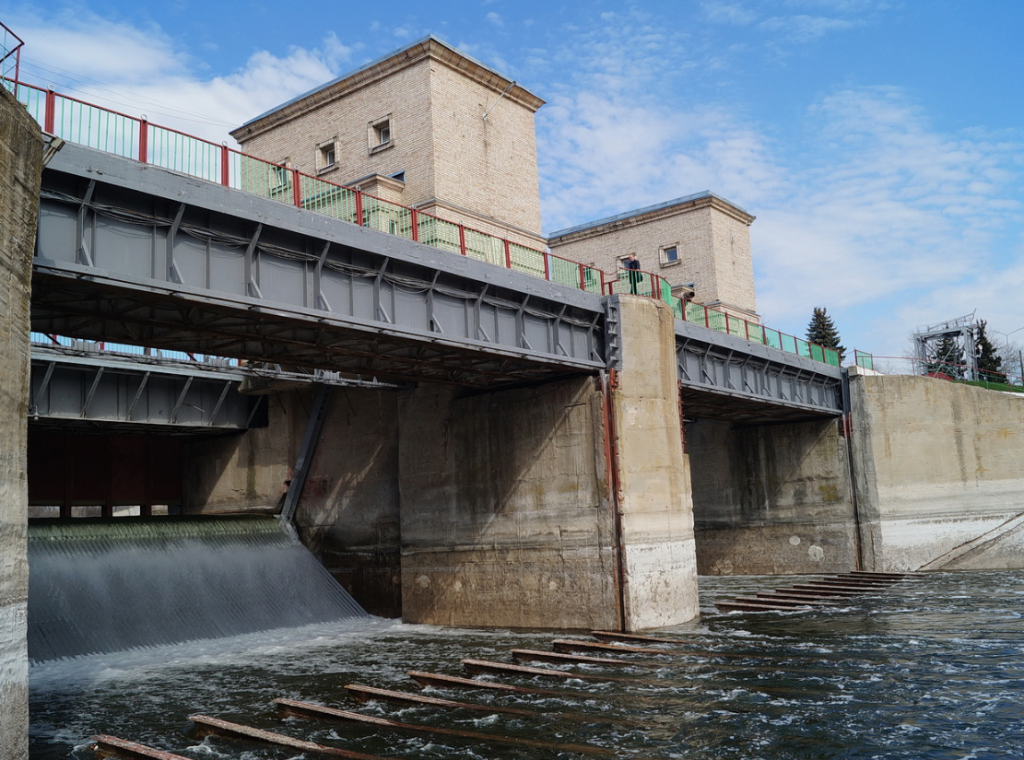 Головна споруда Північно-Кримського каналу в Таврійську. Фото: upkk.davr.gov.ua