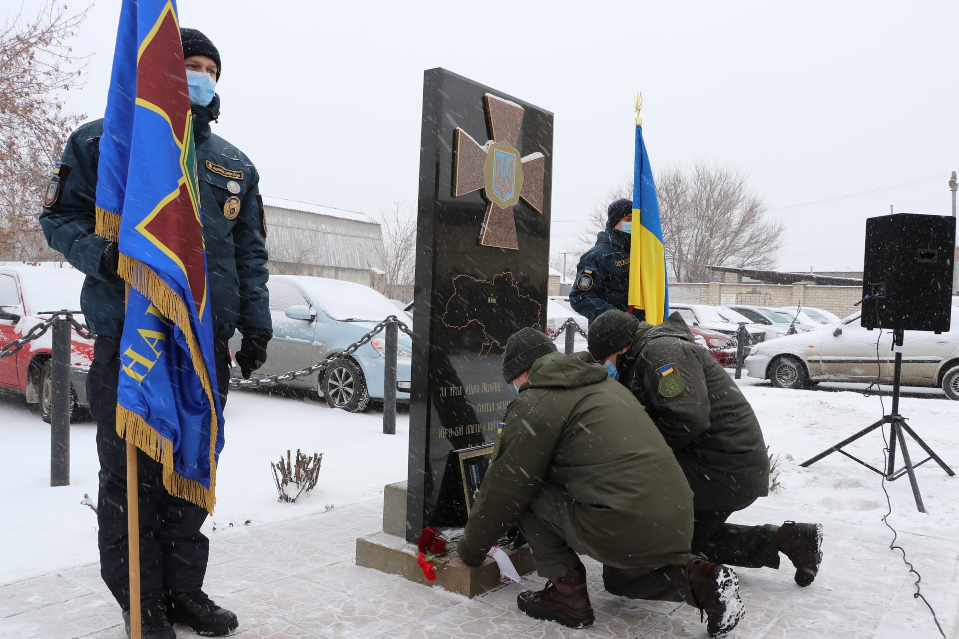 В Херсоне почтили память 21-летнего нацгвардейца, погибшего в зоне АТО